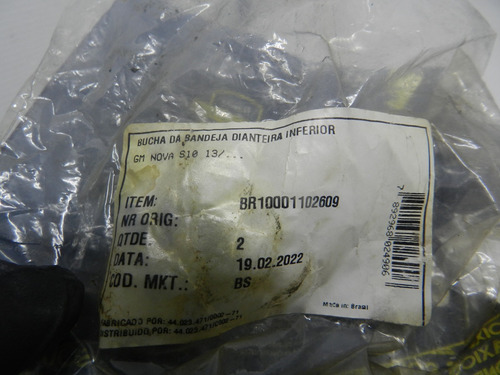 Par Bucha Bandeja Suspensão Inf Diant Gm S10 2012 Em Diante