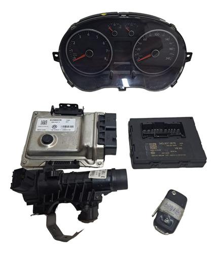 Kit Code Modulo Injeção Saveiro 1.6 8v 2014 2015 2016