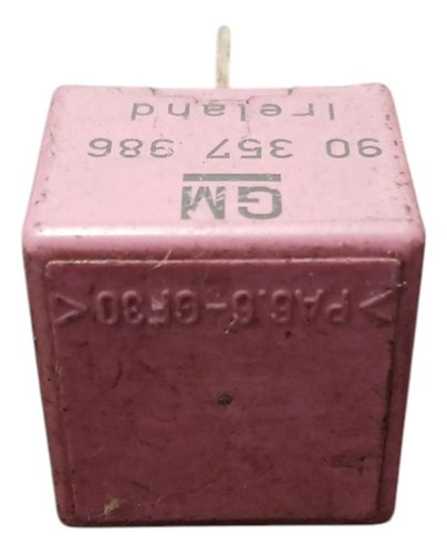 Relê Ignição Cor De Rosa 90357986 Gm Novo Corsa 2002 (vc)