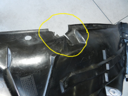 Para-barro Dianteiro Esquerdo Honda Fit 09/13 C/ Detalhe