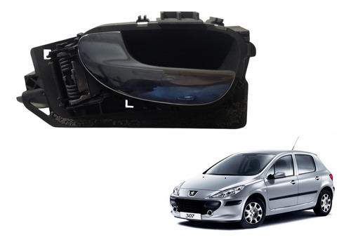 Maçaneta Interna Dianteira Esquerda Peugeot 307 08 A 12 (al)