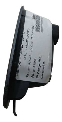 Moldura Puxador Porta Traseira Esq. Renault Clio 2004 (ap)