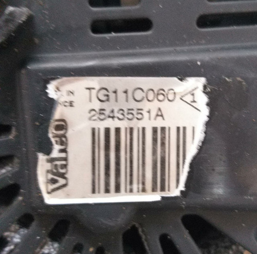 Alternador Renault Megane 1.6 2.0 16v Tg11c060 2543551a