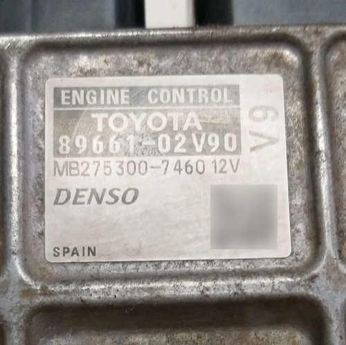 Kit Módulo Injeção Toyota Corolla 1.8 2010 8966102v90