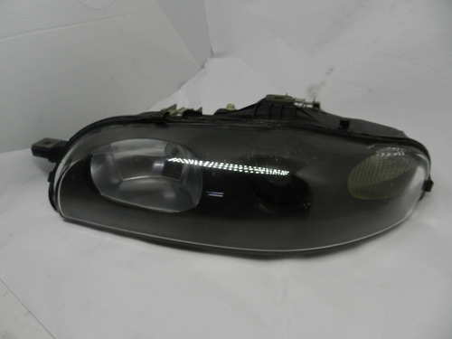 Farol Esquerdo Vidro Mascara Negra Fiat Marea 99/05 88201557