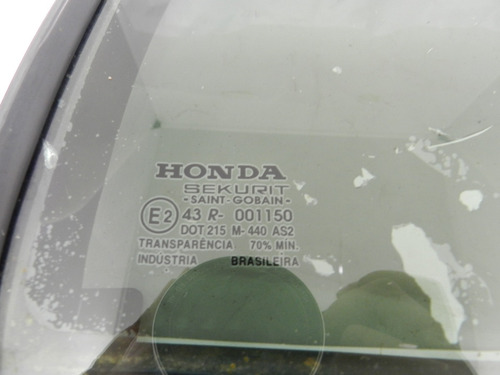 Vidro Fixo Traseiro Direito Honda Civic 2002 A 2006 73491s5a