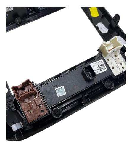 Moldura Central Difusor Ar Botão Alerta Kwid 2023 2024