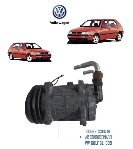 Compressor Ar Condicionado Golf Gl 1.8 1995 1996 1997