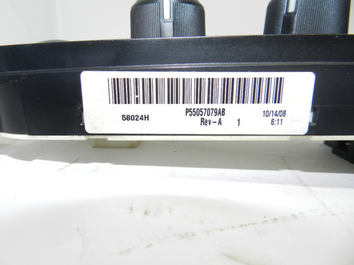 Comando Ar Condicionado Dodge Ram 2500 2008 2009 P55057079ab