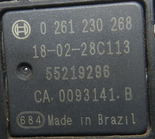 Sensor Map Fiat Mobi 2017/2022 - 0261230268