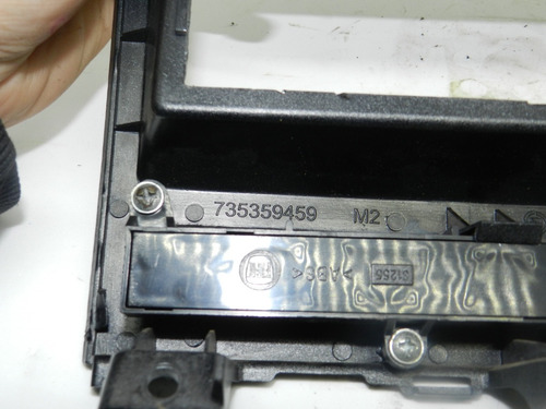 Moldura Central Painel Fiat Palio Siena 04 A 2012 735359459
