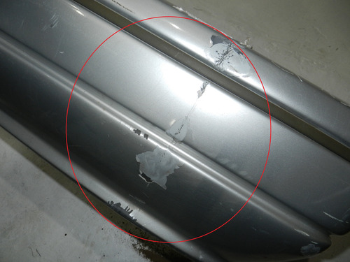 Para-choque Traseiro Ford Escort Europeu 93/96 Com Detalhes