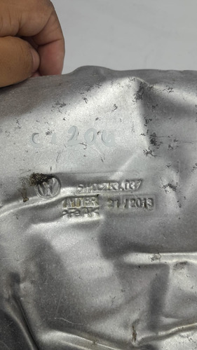 Defletor Calor Coletor Escape Vw Gol 1.0 8v G4 2006 A 2014