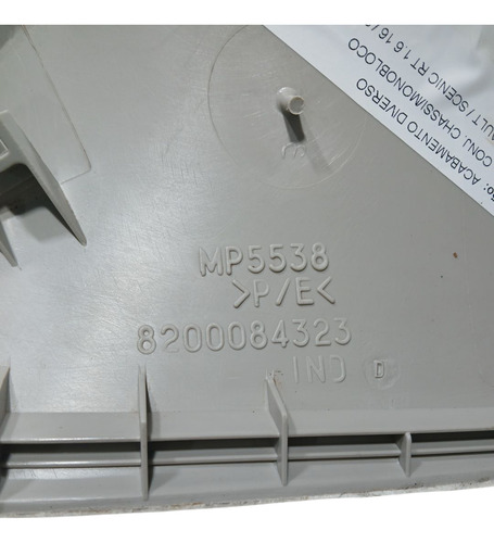 Moldura Coluna Parabrisa Direito Renault Scenic 2000 (ap)