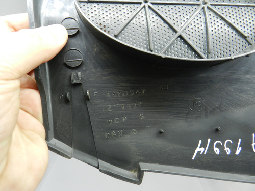 Moldura Esquerda Alto Falante S10 Blazer 96/00 Com Detalhe