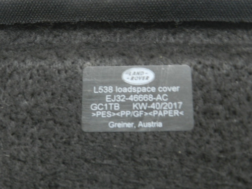 Tampão Bagagito Land Rover Evoque Ej3246668 2014/2017