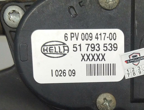Pedal Acelerador Eletrônico Fiat Palio 2004 51793539