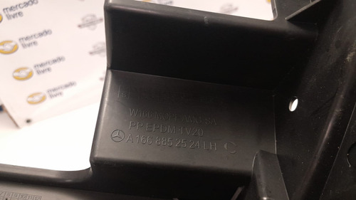 Guia Para-choque Dianteiro Esquerdo Mercedes Gle W166 15/18