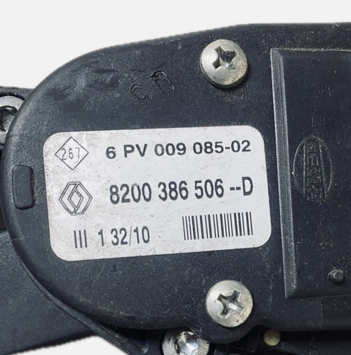 Pedal Acelerador Renault Duster Logan Clio 8200386506d
