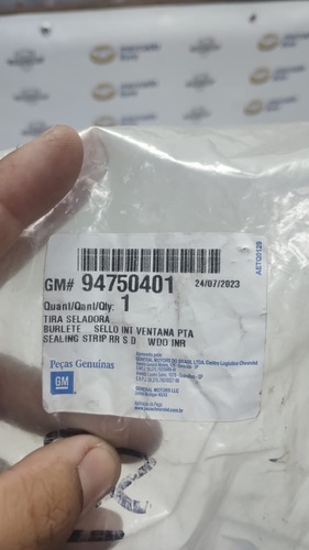 Pestana Interna Traseira Direita Gm Onix Prisma 17/21