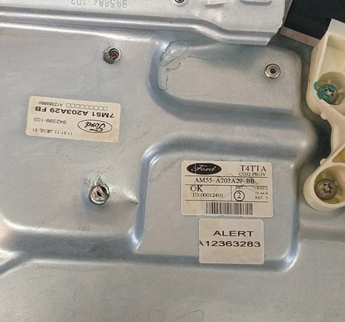 Maquina Vidro Dianteira Esquerda Ford Focus 2010 A 2014