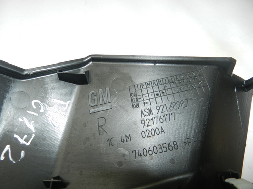 Soleira Interna Traseira Direita Gm Omega Cd 08/12 92168987