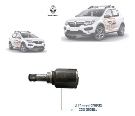 Tulipa Caixa Cambio Renault Sandero 1.0 3cc 2017 2018 2019