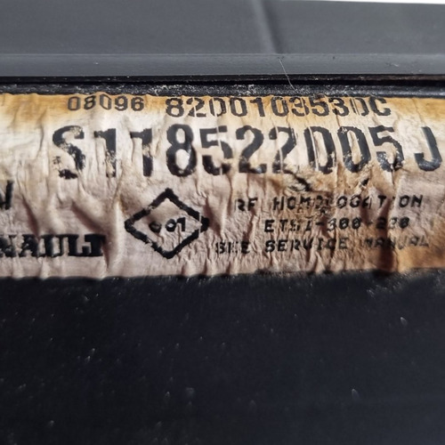 Módulo Bsi Renault Clio Sandero Logan Pn: S118522005j