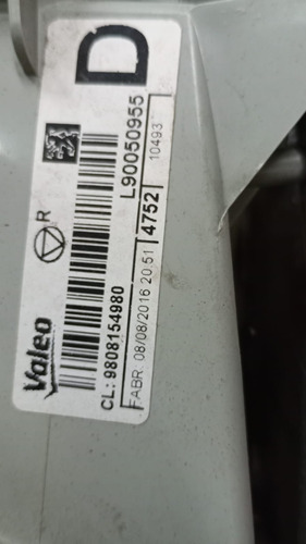 Lanterna Tras Direita Peugeot 2008 2015/ 2022 (canto) 25905