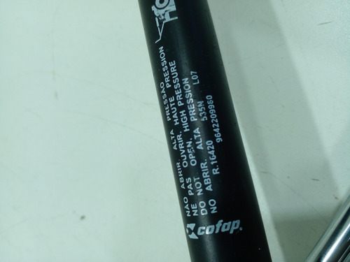 Par Amortecedor Tampa Tras. Peugeot 206 Sw 08 9642209980 (m)