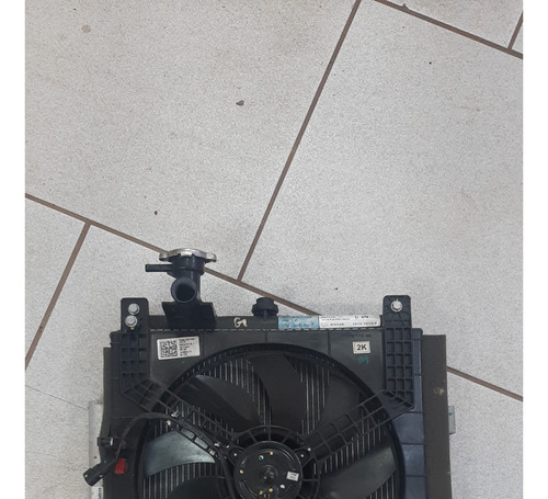 Kit Radiador Da Agua Condensador Eletro Renault Kwid 17725*