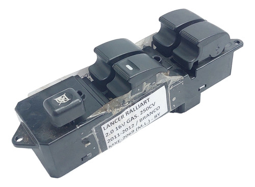Comando Vidro Dianteiro Esquerdo Lancer Sportback Ralliart
