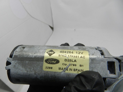 Motor Limpador Traseiro Ford Ka 1997 A 2007 97kg17k441ac