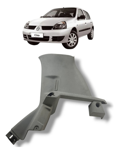 Suporte Bagagito Traseiro Direito Renault Clio 2008 (al)