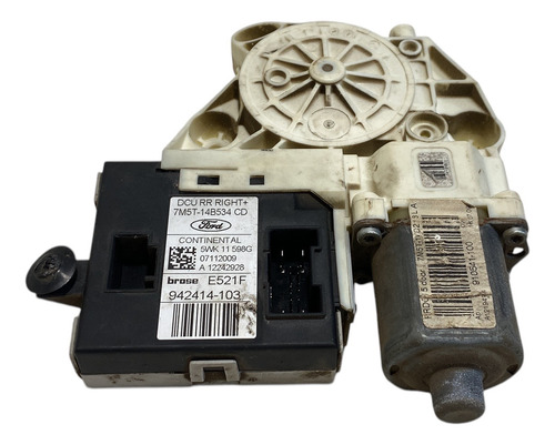 Motor Vidro Elétrico Ford Focus 09 Até 13 Traseira Direita