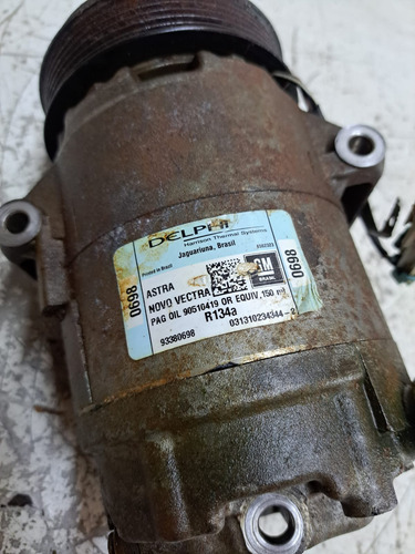 Compressor Ar Condicionado Vectra 2.0 8v 2008 2009 2010 2011