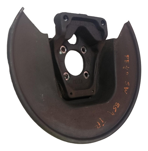 Defletor Disco Freio Traseiro Peugeot 206 207 Original