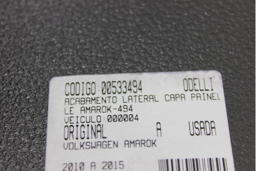 Acabamento Lateral Capa Painel Le Amarok 10/15 Us (494)