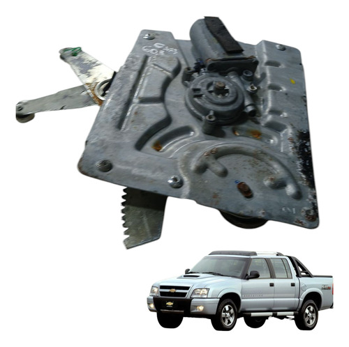 Máquina Vidro Elétrico Tras. Esq. S10  1998 A 2011 (ap)