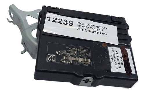 Módulo Smart Key Toyota Yaris 1.5 Ano 2015 A 2020