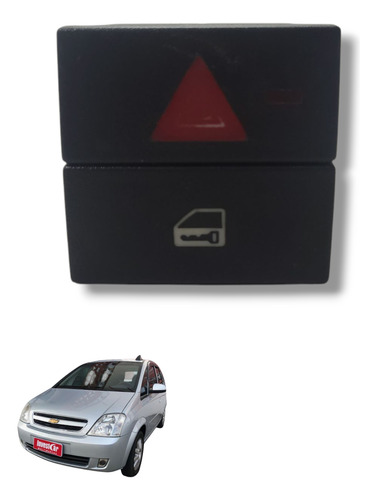 Botão Pisca Alerta Gm Meriva 2011 (al)