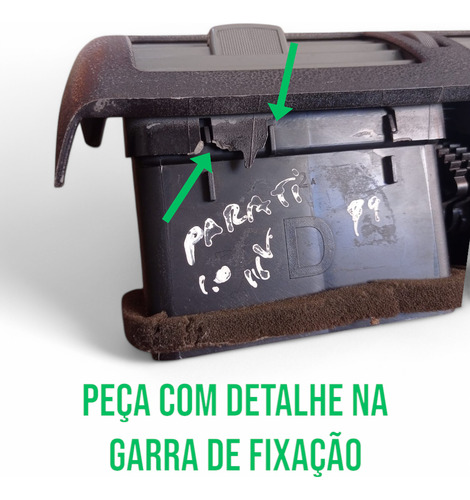Difusor Ar Central Volkswagen Gol Parati Saveiro G3 2000 /05