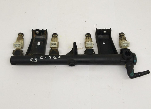 Flauta E Bico Injetor Citroen C3 1.6 16v 2009 9658533280