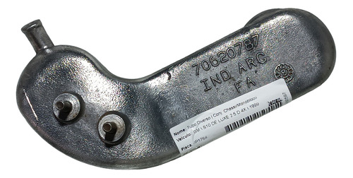 Cano Tubo Turbina S10 Blazer 2.5 Maxion 1997 2000 70620787
