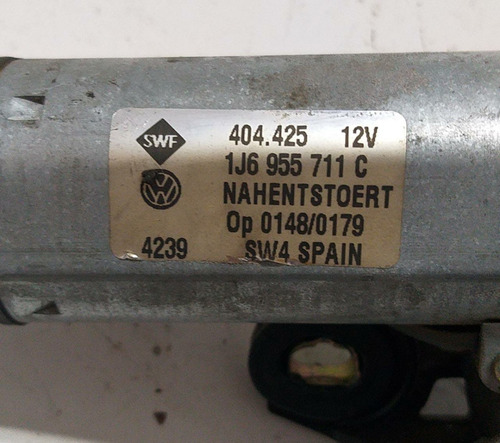 Motor Limpador Traseiro Vw Golf 1999 2000 A 2006 1j6955711c
