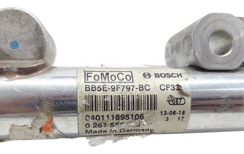 Flauta Dos Bicos Injetores Evoque 2.0 2010 A 2016 Com Sensor