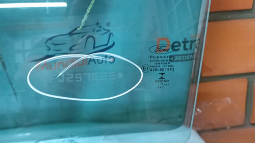 Vidro Porta Ranger 2013/..  4pt Dianteiro Esquerdo 25942