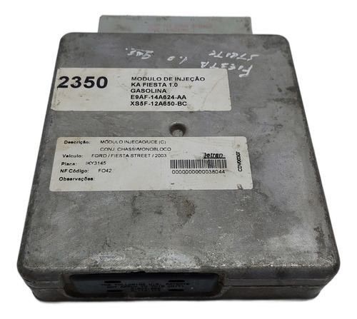 Modulo De Injeção Ford Ka / Fiesta 1.0 E9a714a624aa