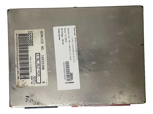 Módulo Injeção Omega Cd 3.8 Automático 2000