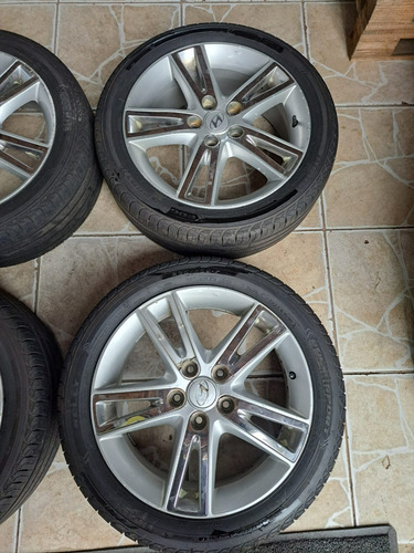 Jogo Roda Liga Aro 17 5x114 Hyundai I30 2011 2012 Sem Pneus